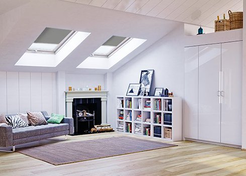 ilumio rolgordijnen voor Velux dakramen