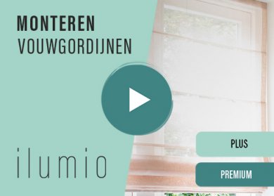 Vouwgordijnen Plus & Premium