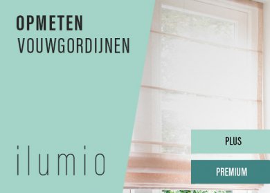 Vouwgordijnen Premium