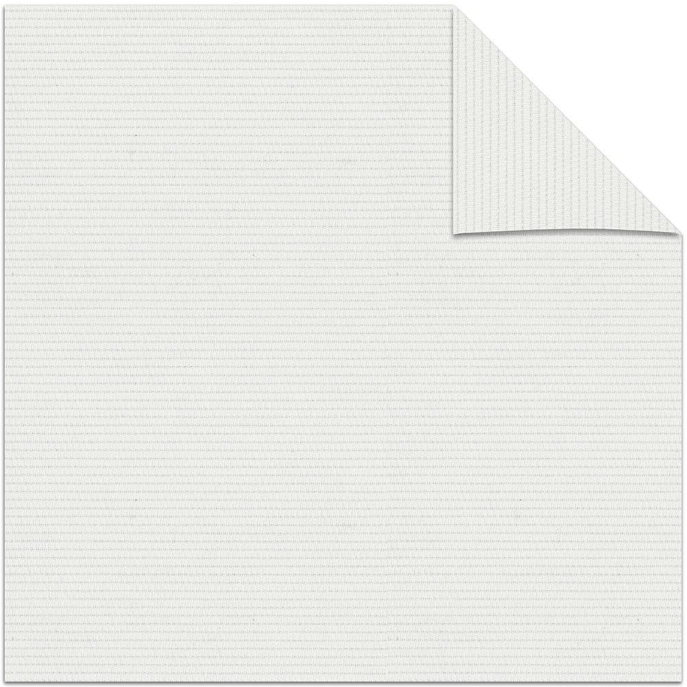 Rolgordijn ribbel wit lichtdoorlatend - 180x190cm