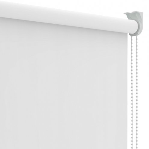 Rolgordijn wit verduisterend - 150x250cm