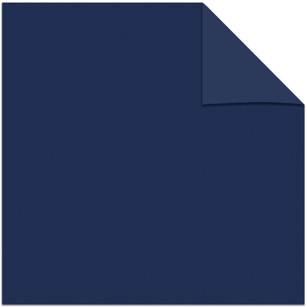 Rolgordijn diepblauw verduisterend - 120x190cm