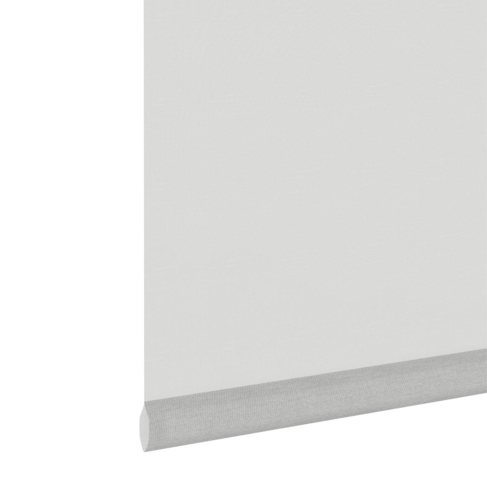 Rolgordijn linnen gebroken wit transparant - 60x190cm