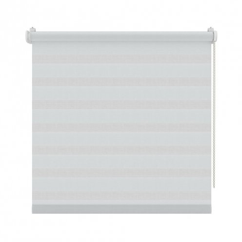 Duo rolgordijn voor draai-kiepraam wit - 37x160cm
