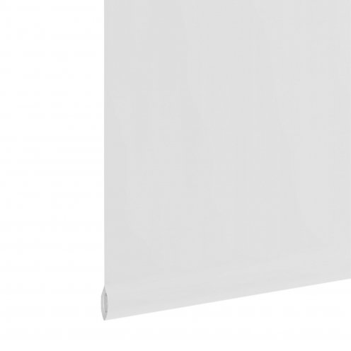 Rolgordijn voor draai-kiepraam wit verduisterend - 42x160cm