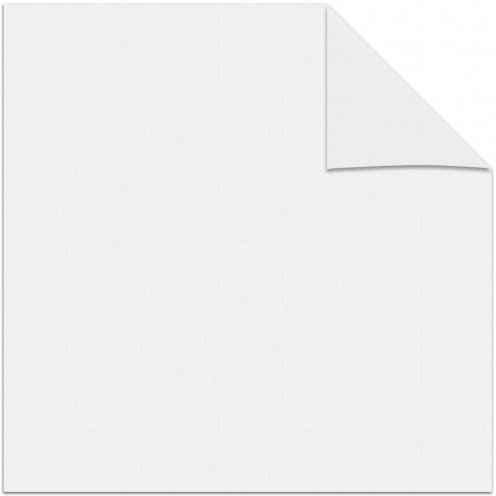 Rolgordijn voor draai-kiepraam wit verduisterend - 87x160cm