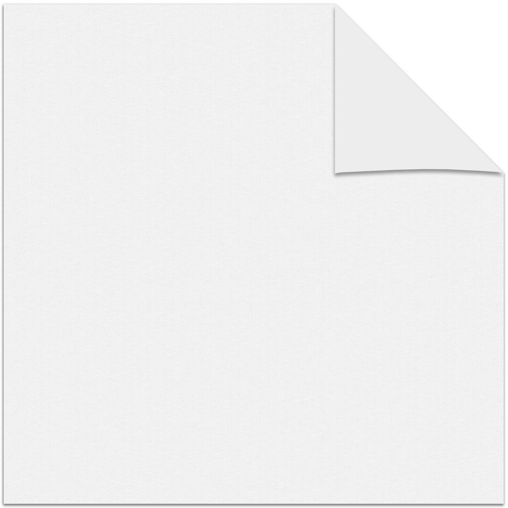 Rolgordijn voor draai-kiepraam wit verduisterend - 97x160cm