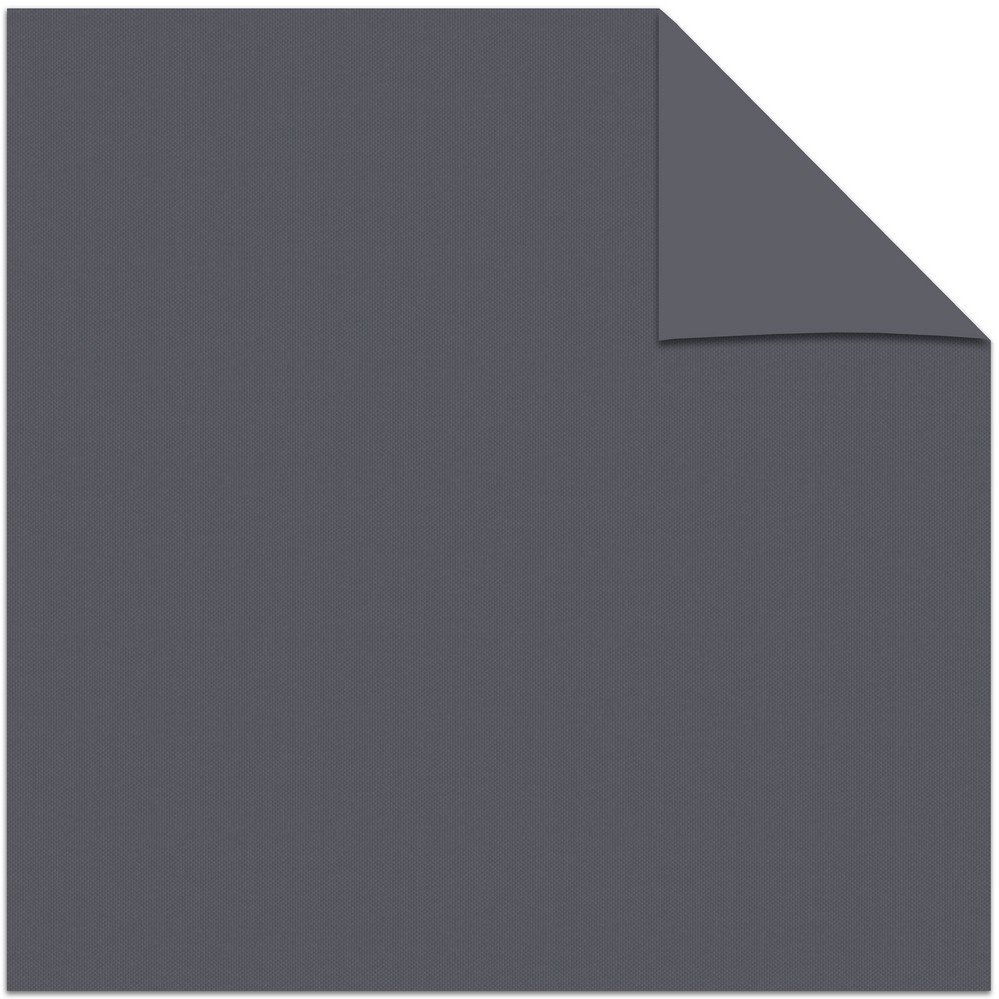 Rolgordijn voor draai-kiepraam basaltgrijs verduisterend - 37x160cm