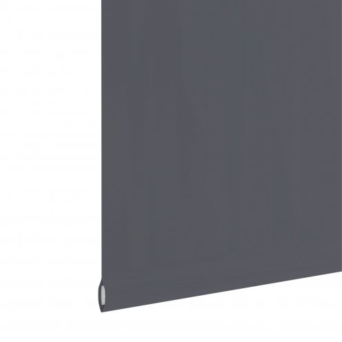 Rolgordijn voor draai-kiepraam basaltgrijs verduisterend - 52x160cm