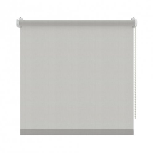 Rolgordijn voor draai-kiepraam linnen grijs transparant - 67x160cm