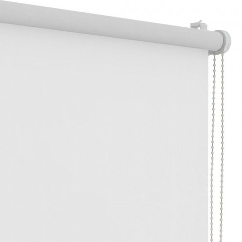 Rolgordijn voor draai-kiepraam modernwit lichtdoorlatend - 42x160cm