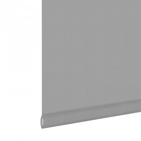 Rolgordijn voor draai-kiepraam platinagrijs lichtdoorlatend - 52x250cm