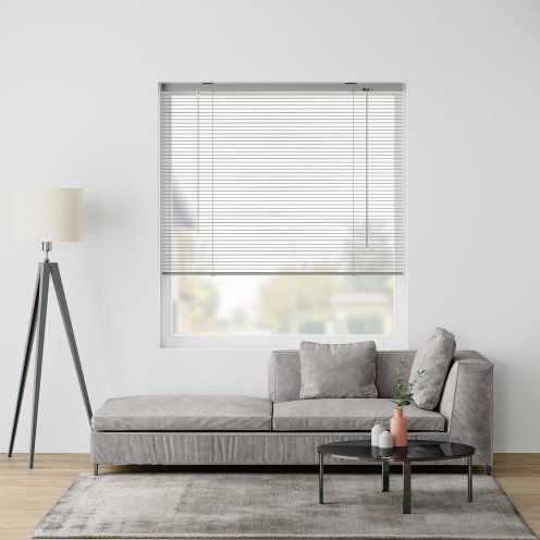 Aluminium jaloezie olijf grijs glans - 60x130cm