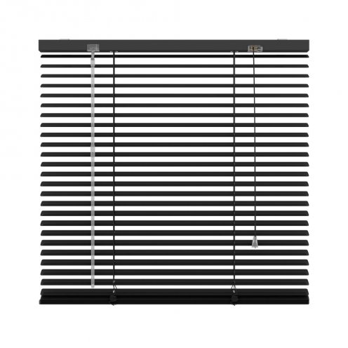 Aluminium jaloezie zwart mat - 60x130cm