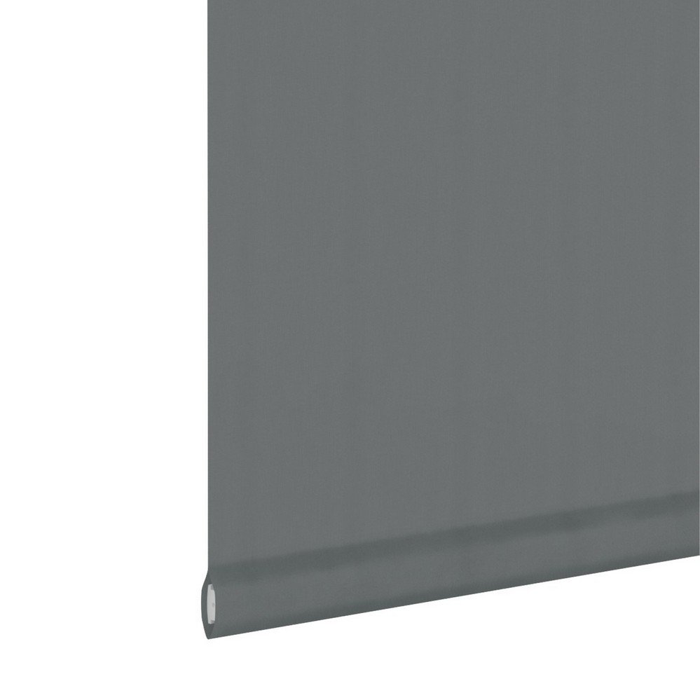 Rolgordijn voor draai-kiepraam grijsbruin lichtdoorlatend - 57x250cm