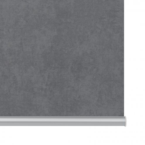Rolgordijn voor draai-kiepraam velvet grijs verduisterend - 52x160cm
