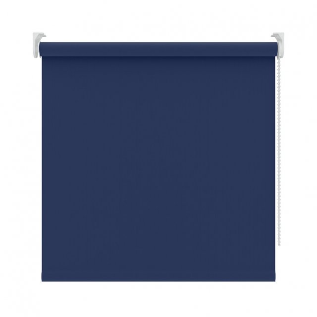 6. Rolgordijn diep blauw verduisterend plus