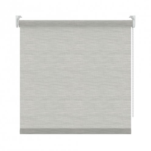 Rolgordijn grijs wit gemêleerd screen m1 semi-transparant premium