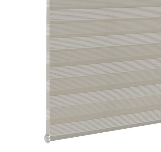 Duo rolgordijn beige lichtdoorlatend premium